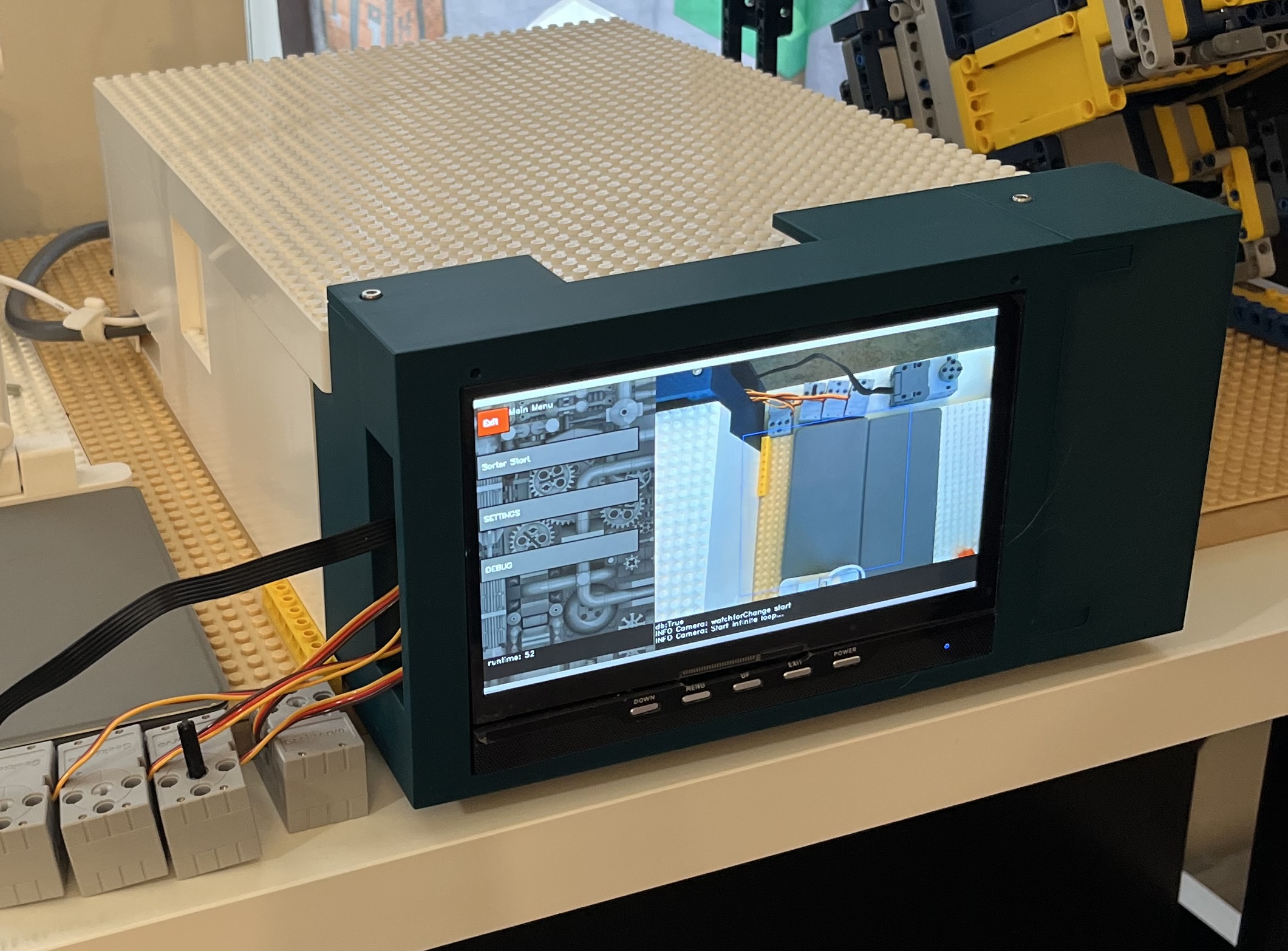 lego box screen