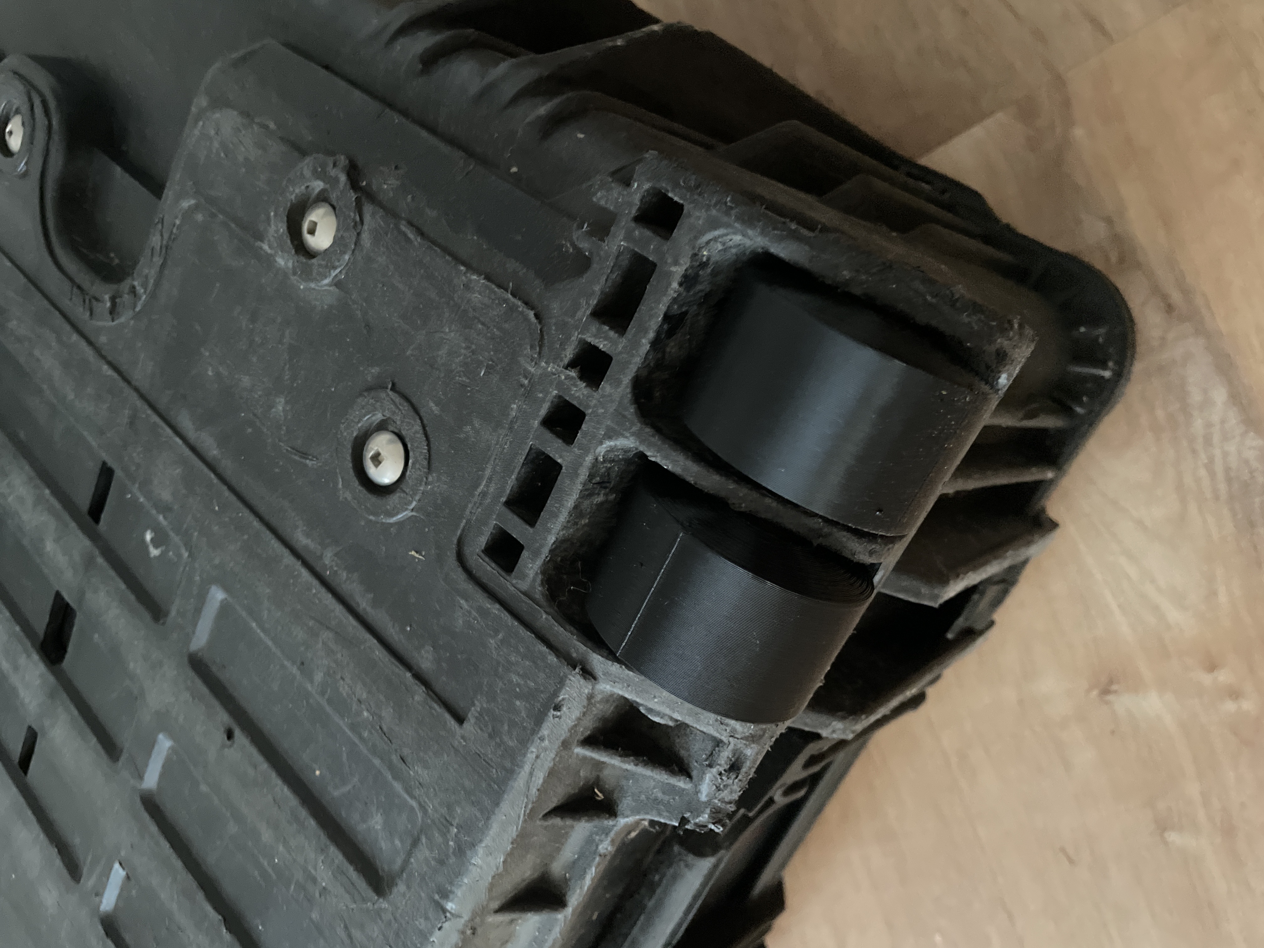 Pelican case wheel