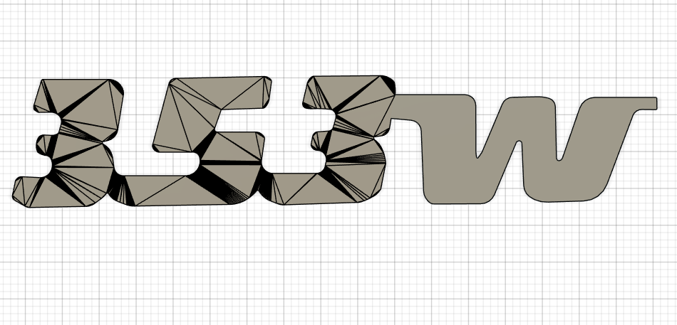 Wartburg 353W Emblem – 3D Logo in Original Font