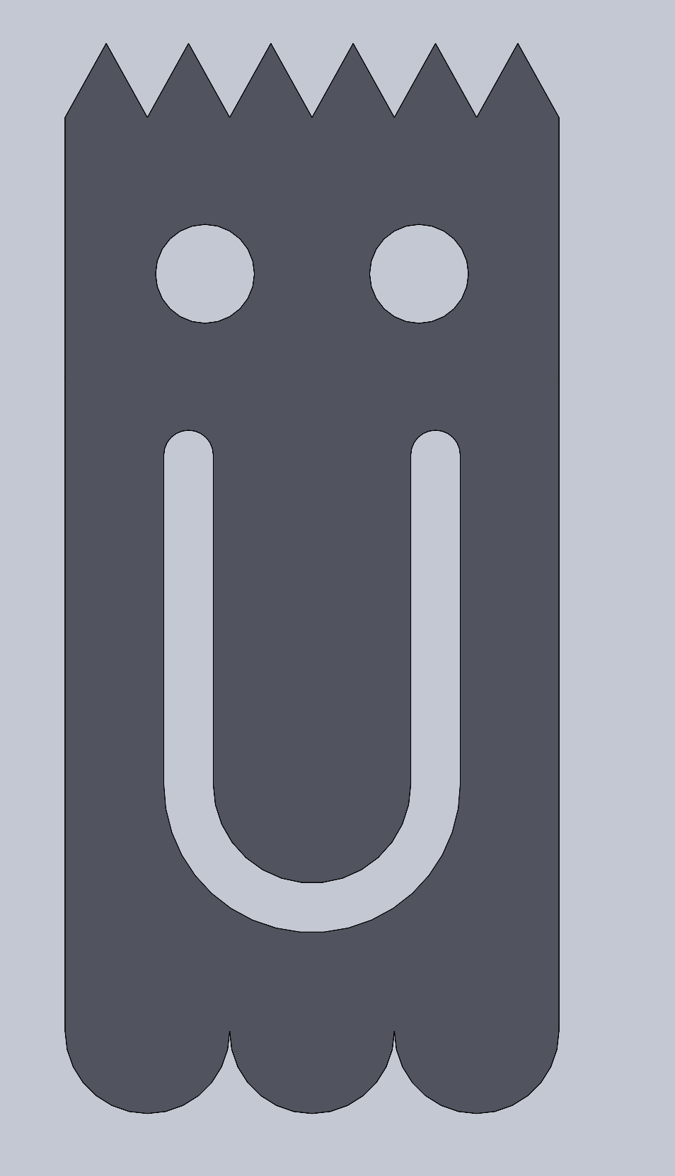 3d Printable Ghost Paper Clip