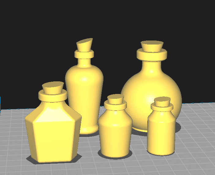 Fantasy magic potions