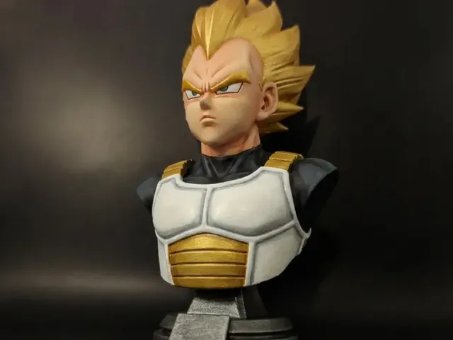 Vegeta bust