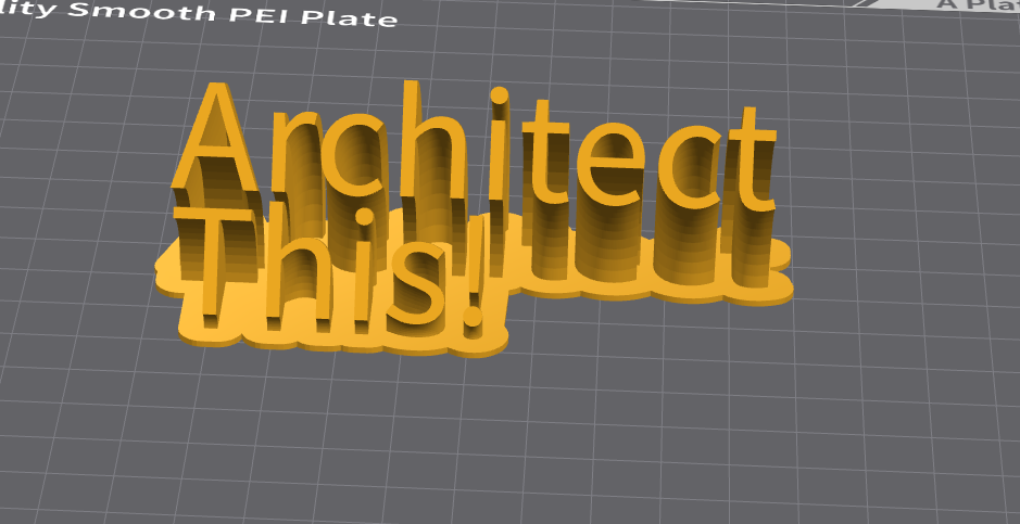 Architect This! Sign