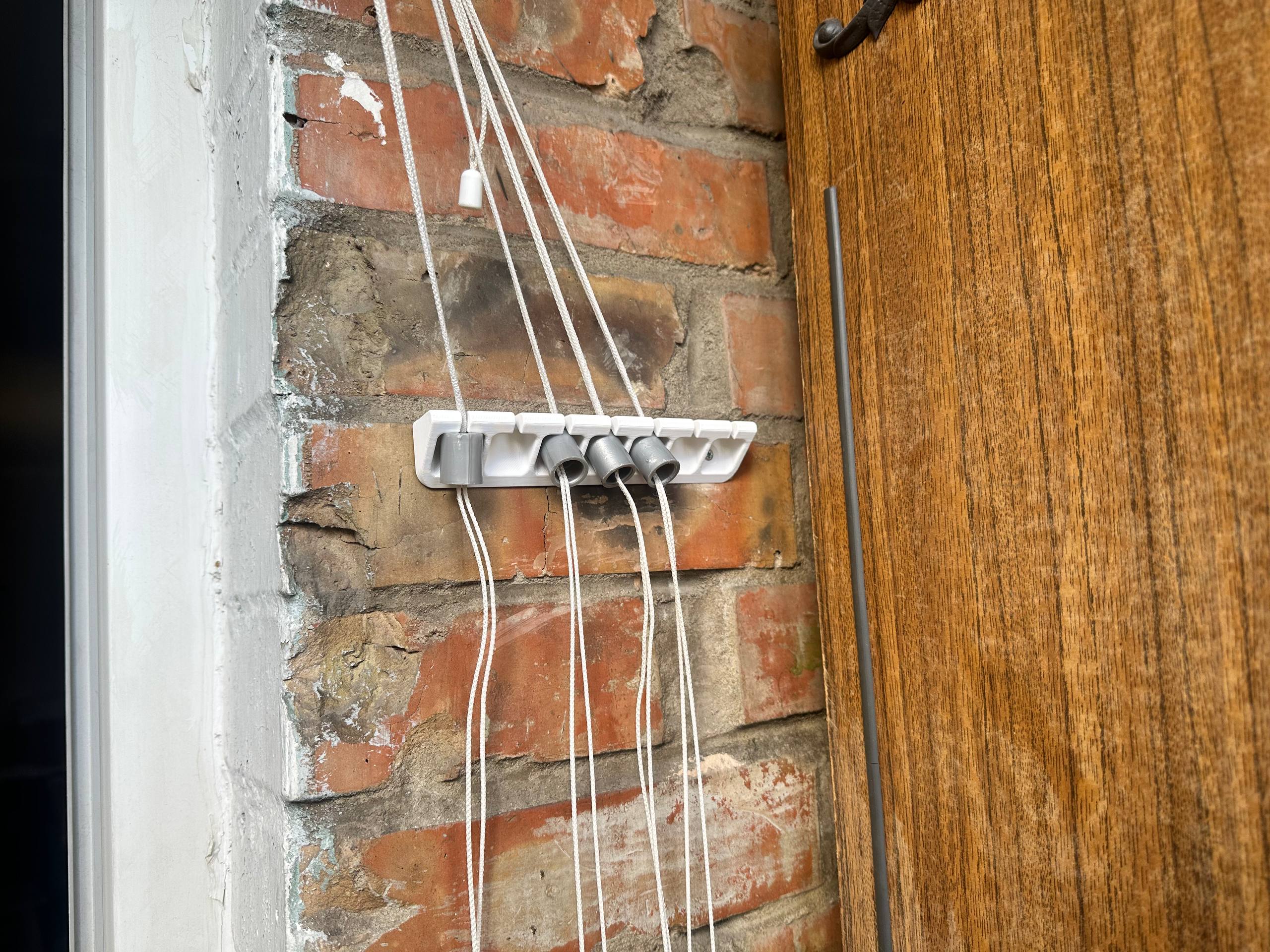 Drying Rack Wall Bracket (7 Lines) – Clothesline Holder