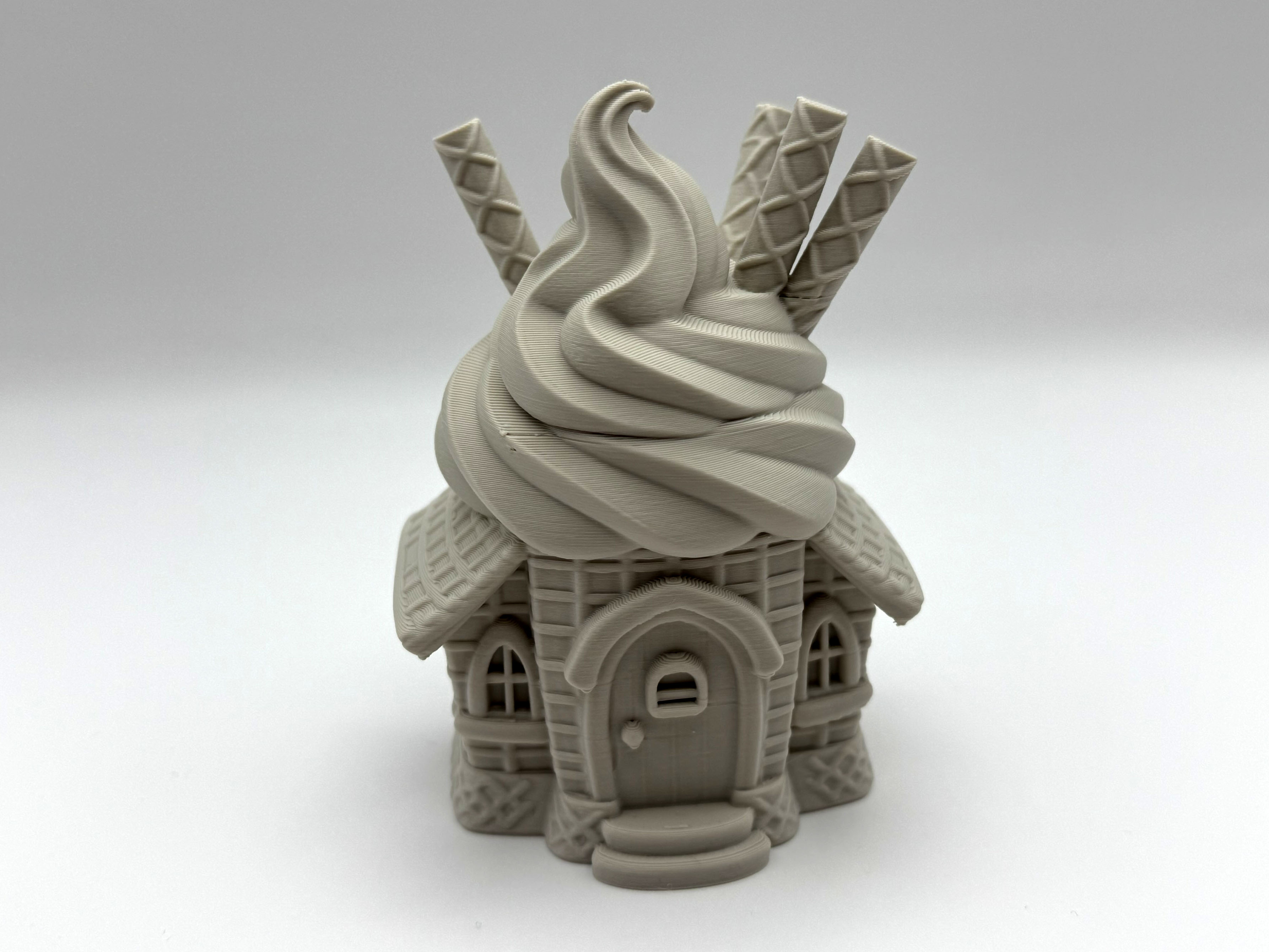 Ice Cream Wafer Fairy House