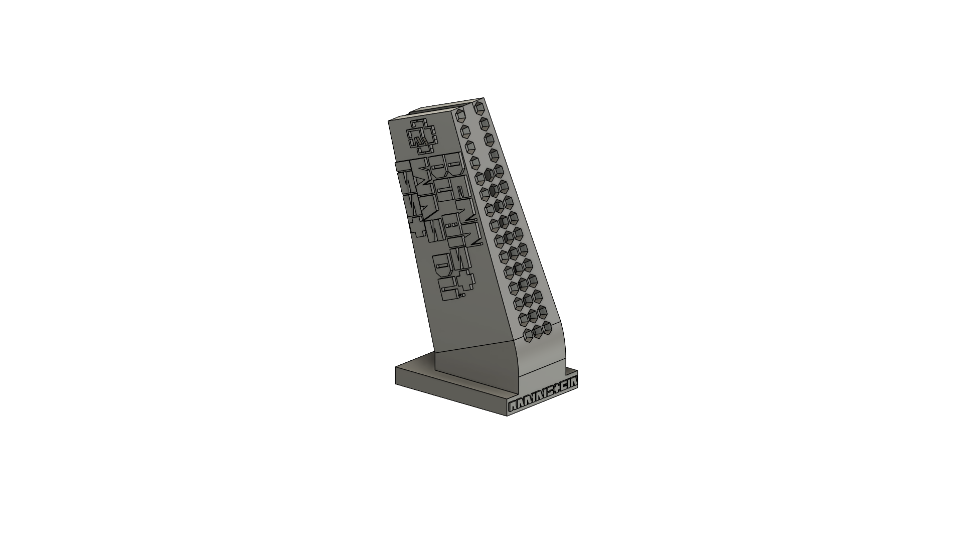 Rammstein knife stand "Mein Teil"
