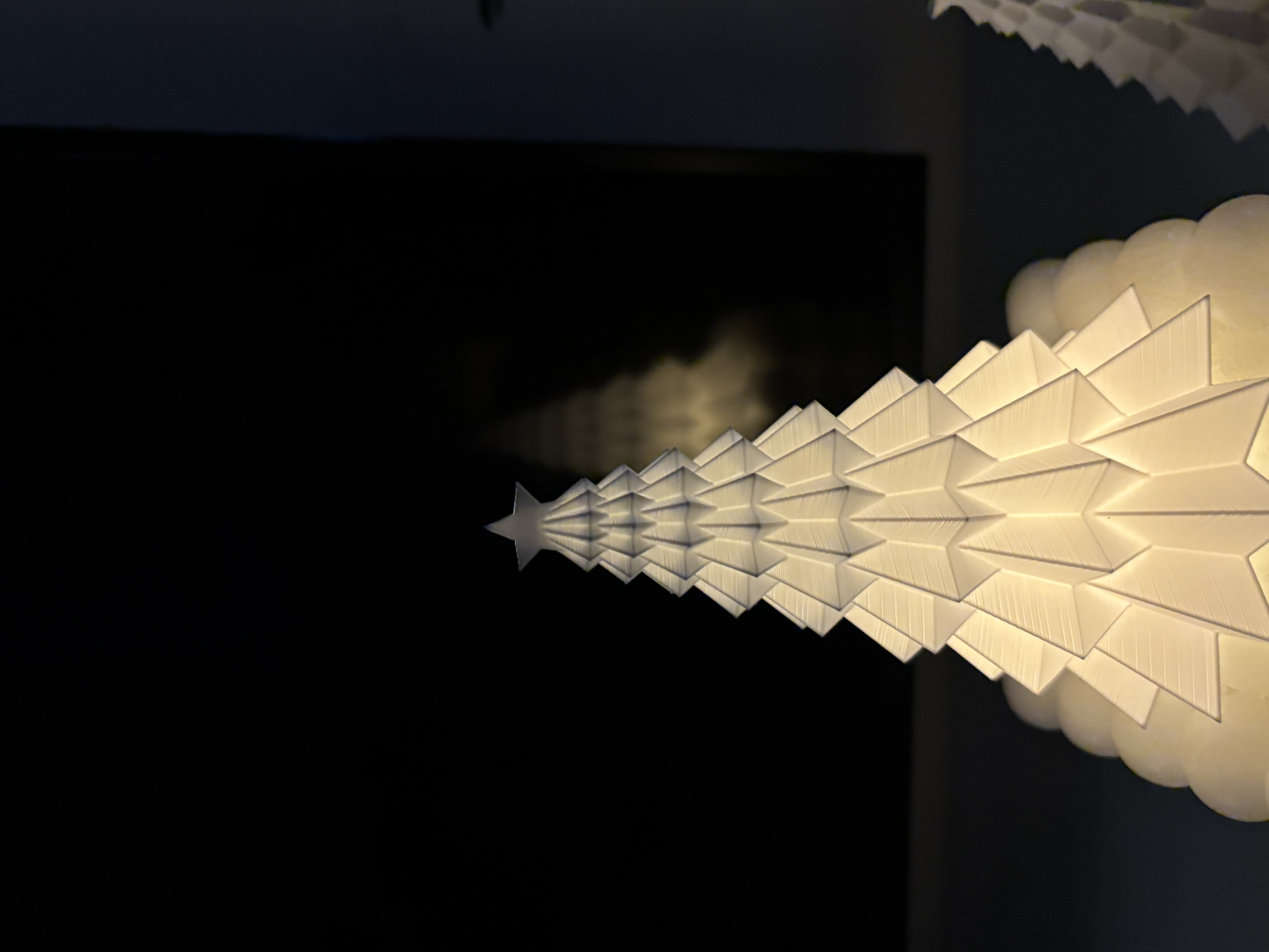 Christmas tree tee lamp