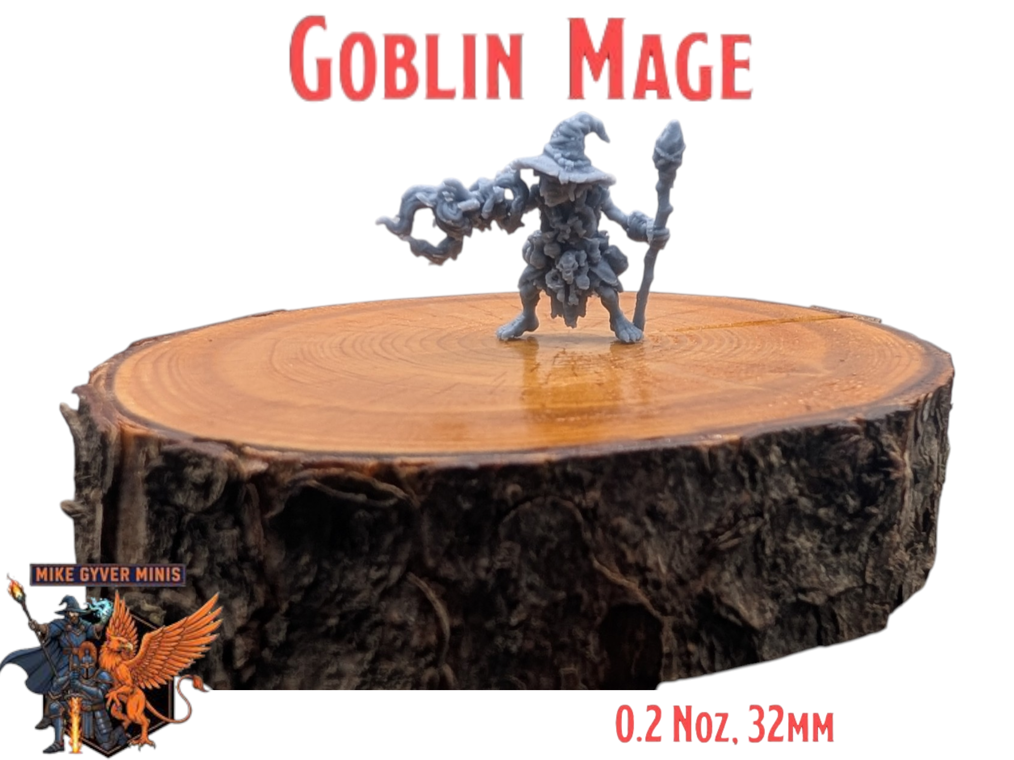 Goblin Mage - MGM Print-Ready Mini 3D model by Mike Gyver Minis