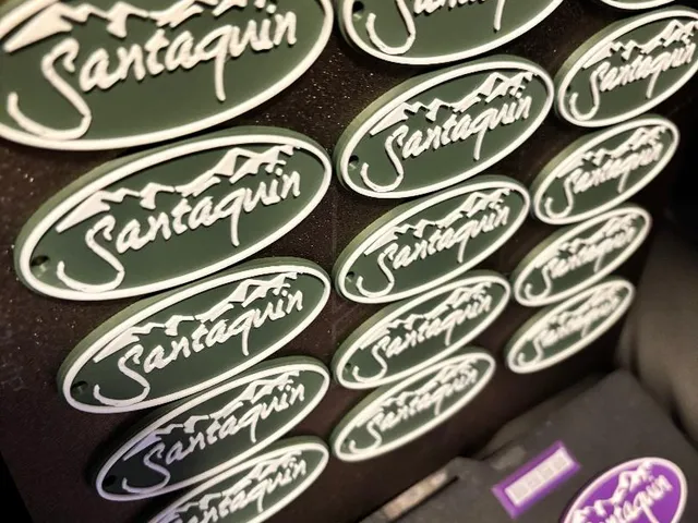 Santaquin City Logo keychain