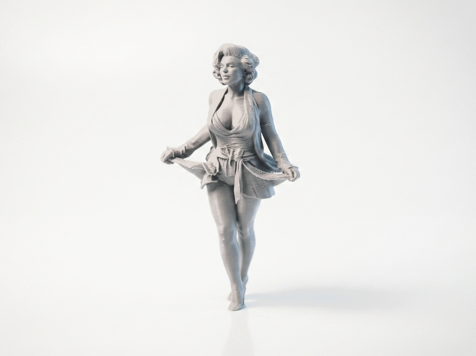 Marilyn Monroe Figurine Movies TV Collectible 3D Printable