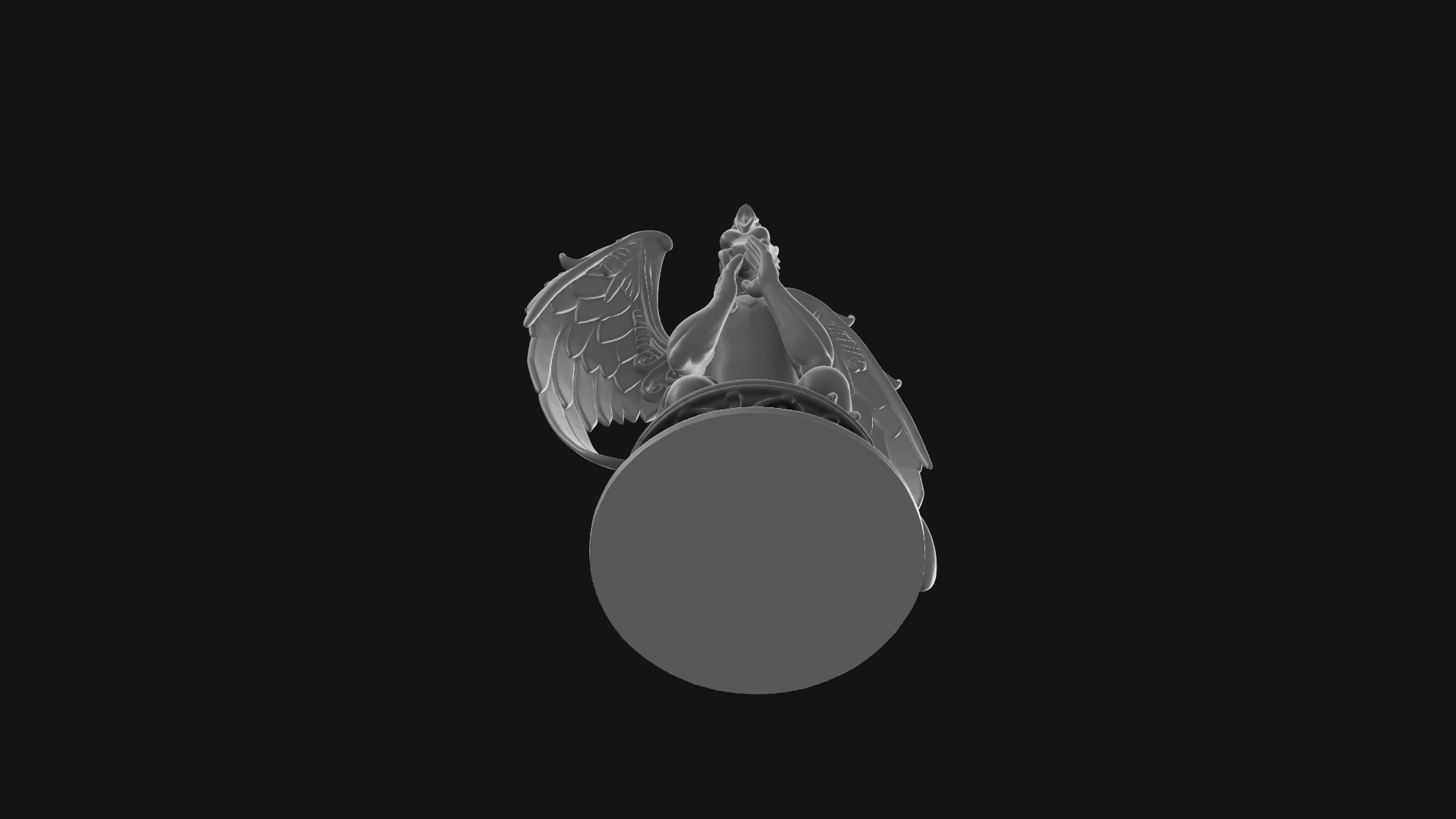 Praying Dragon Gargoyle — miniatura 4
