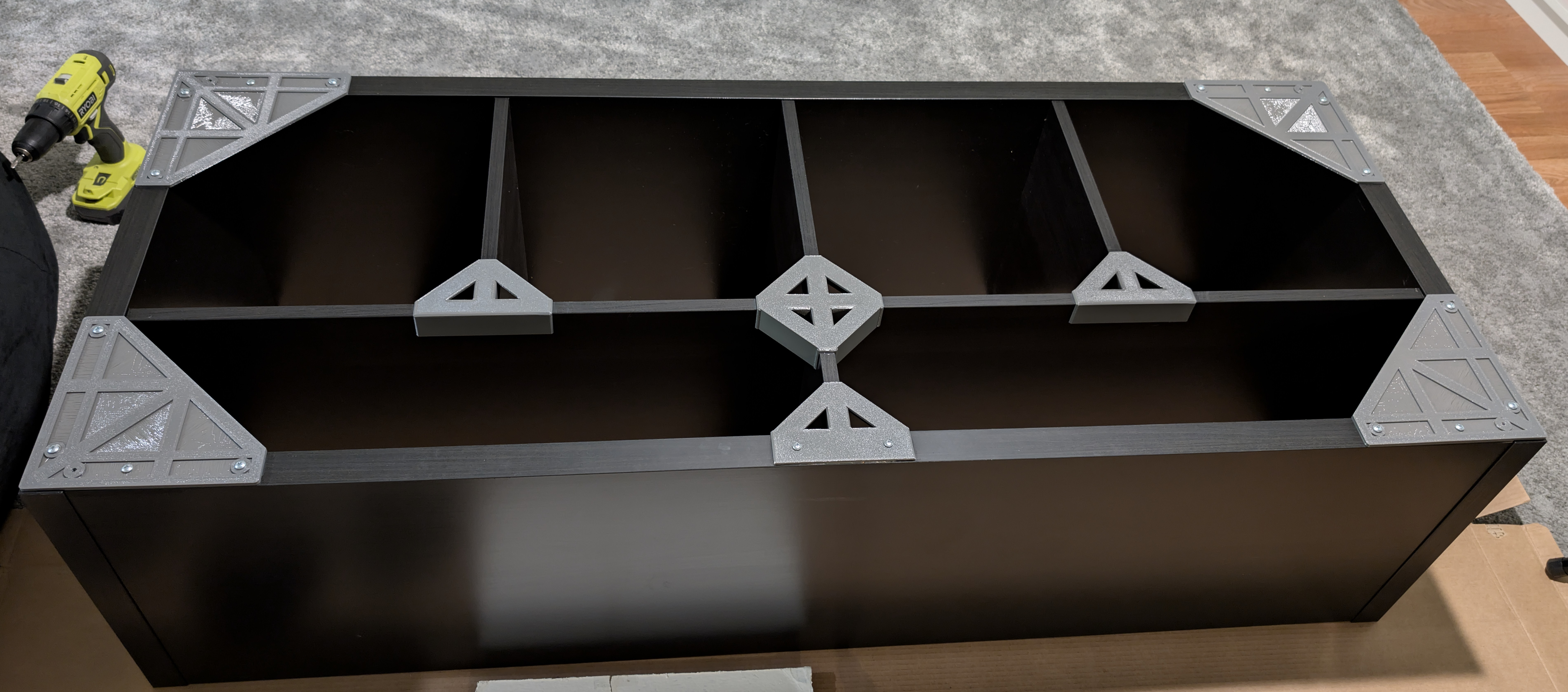Stronger IKEA Kallax Supports