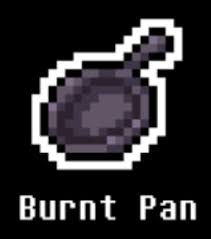 burnt pan