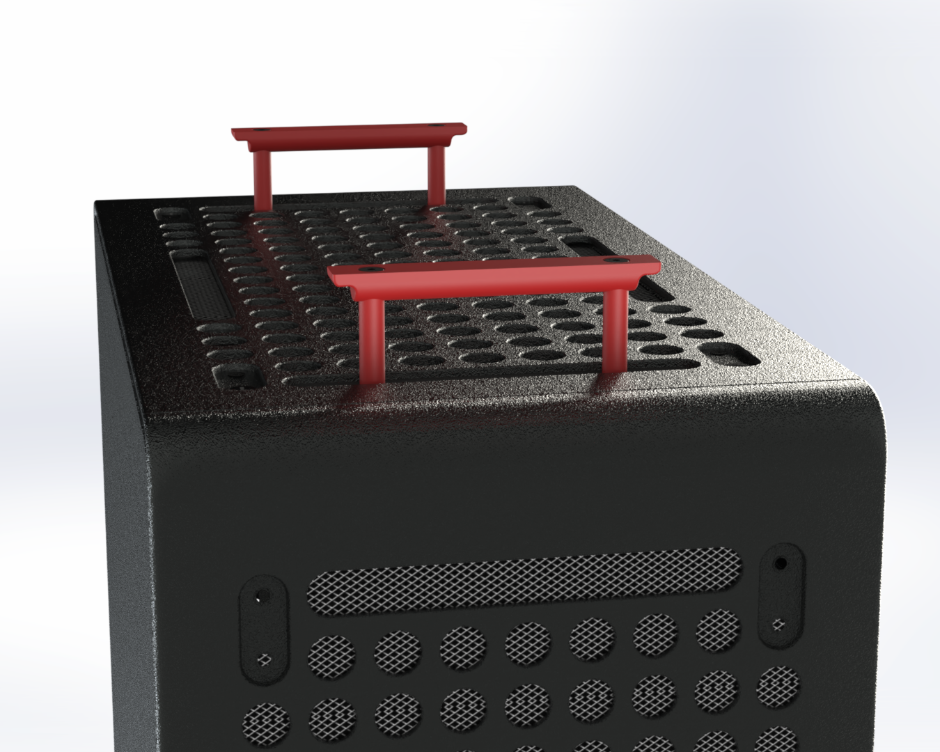 Cooler Master Qube 540 - Retractable handles