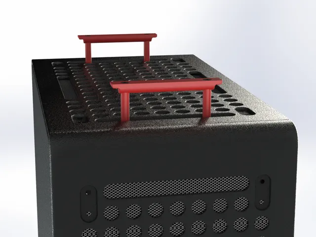 Cooler Master Qube 540 - Retractable handles