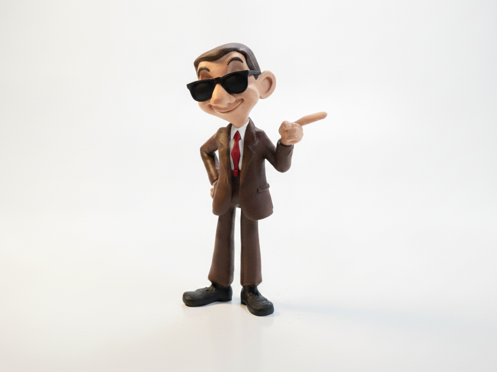 Cool Mr Bean Figurine Celebrity 3D Printable