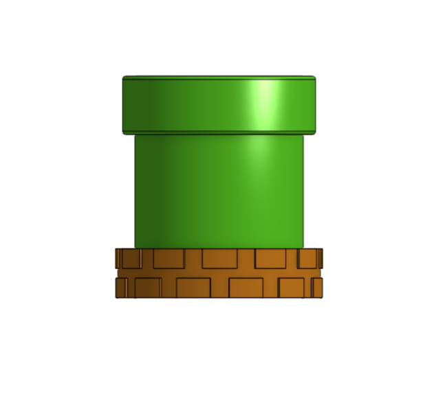 Super Mario plant pot