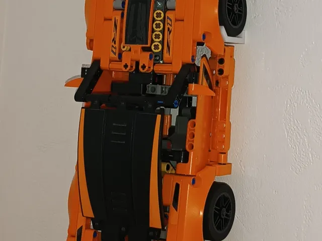 car lego technic wall stand 1:16