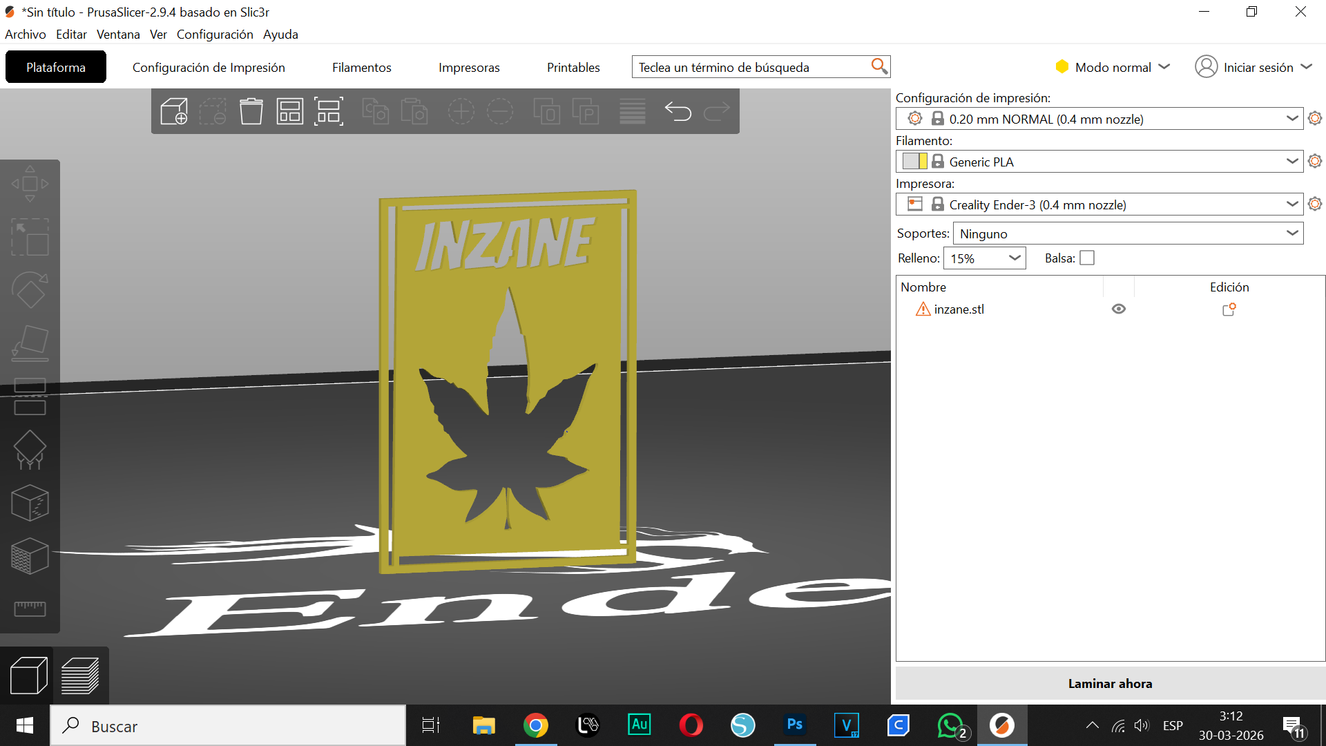 Stencil Weed Inzane
