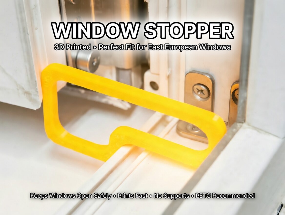 Efficient East European Window Brace 3D model