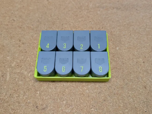 Pockethernet Wiremap ID holder