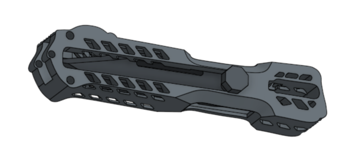 Sliding Knife. No Screws