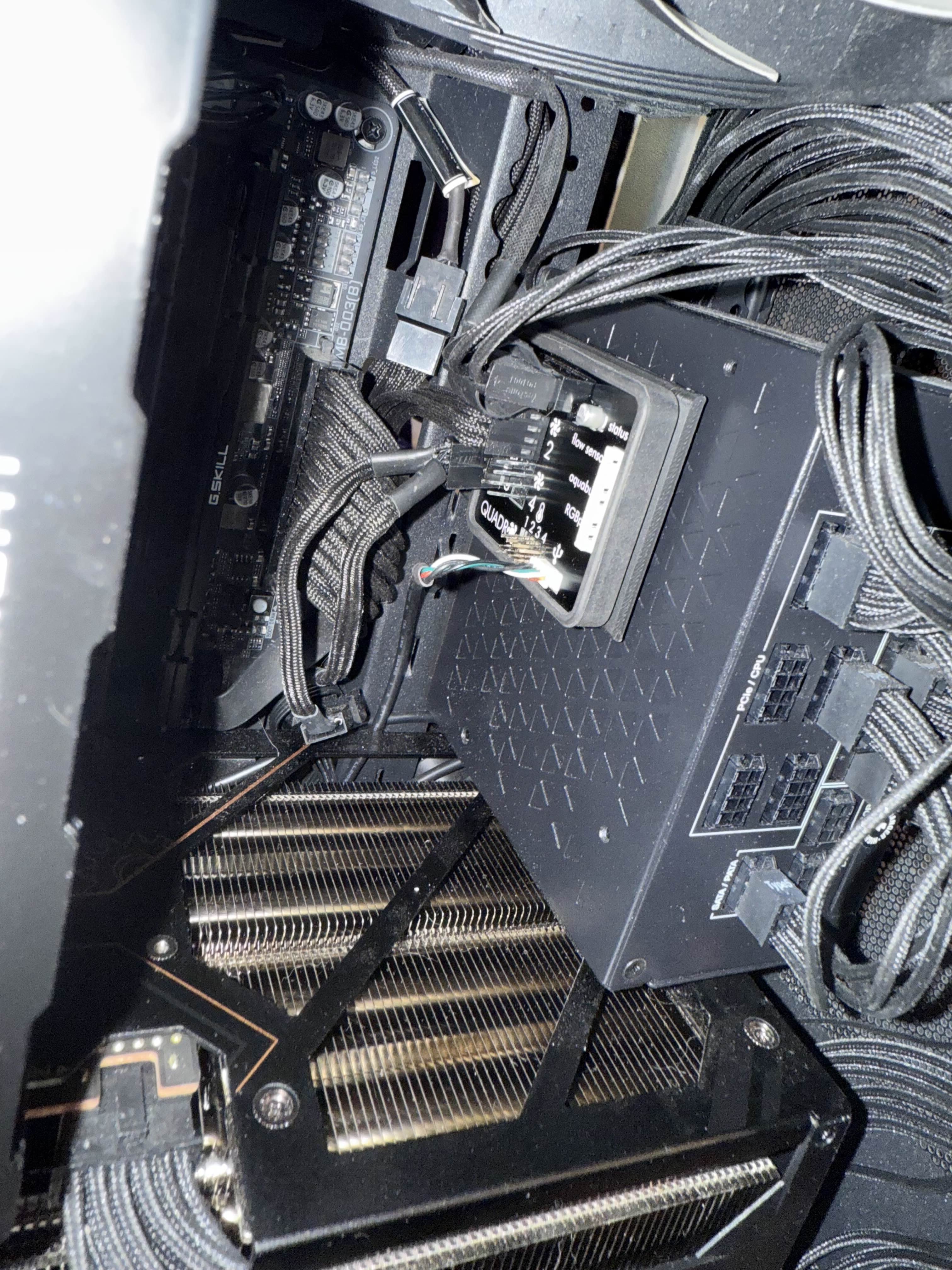Aquacomputer Quadro SFX PSU Mount