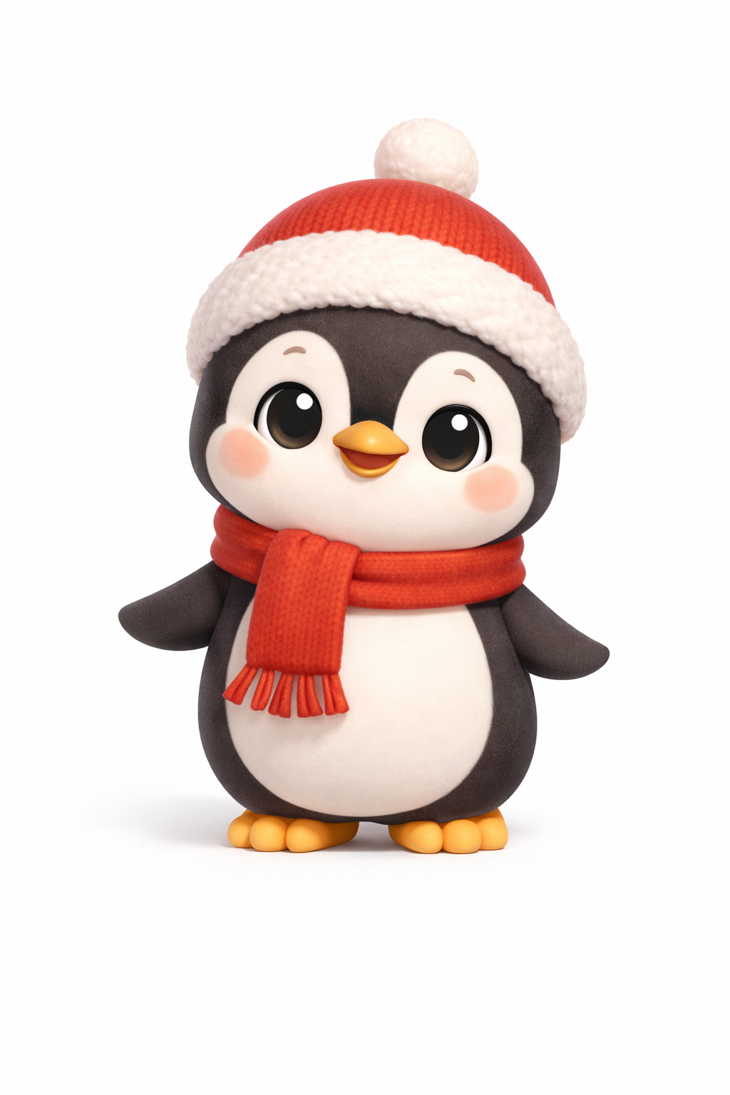 Cute Penguin 3D model by Printed Sweetness