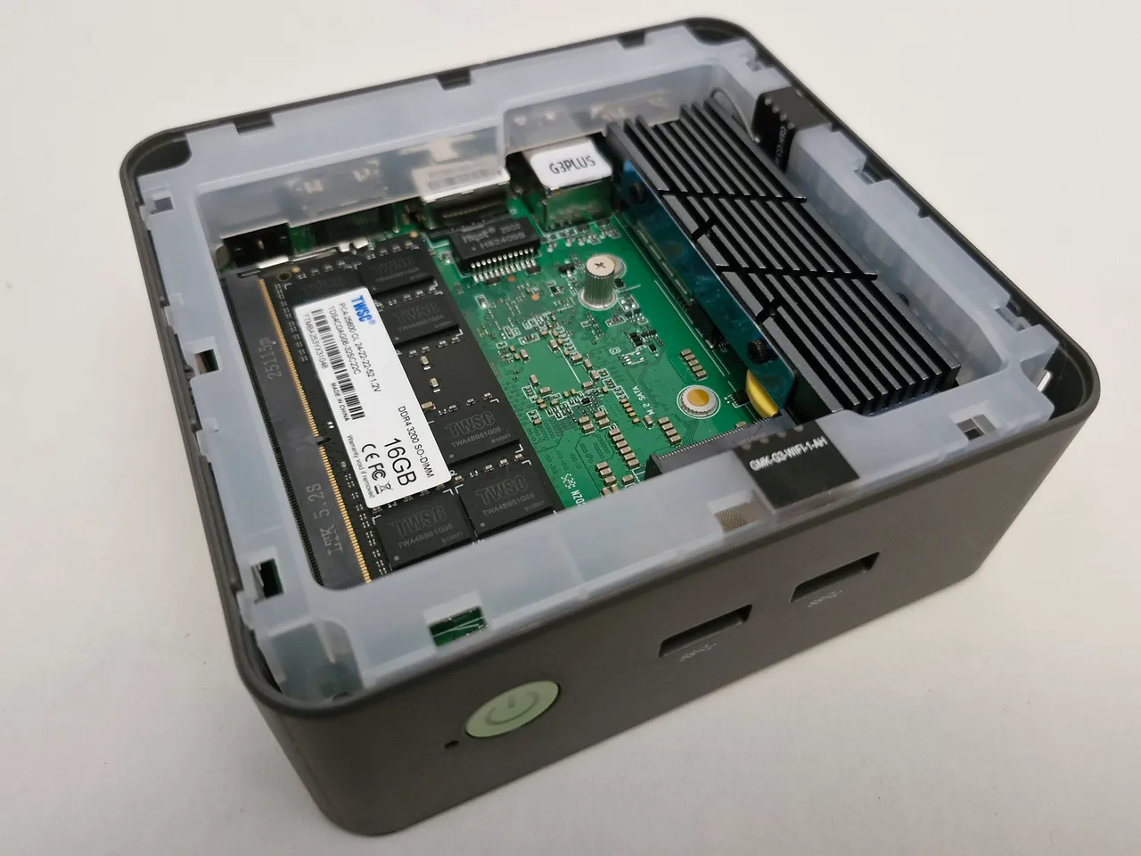 GMKTec NucBox G3 Plus Fan Case (80mm & 60mm) by mintonette 