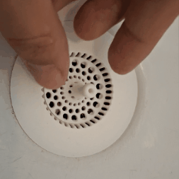 Elegant & Ergonomic Bathtub Drain Filter 44mm