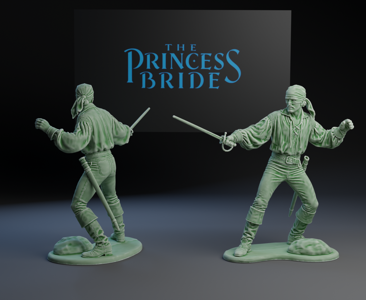 Little Green Army : Princess Bride : The Man In Black