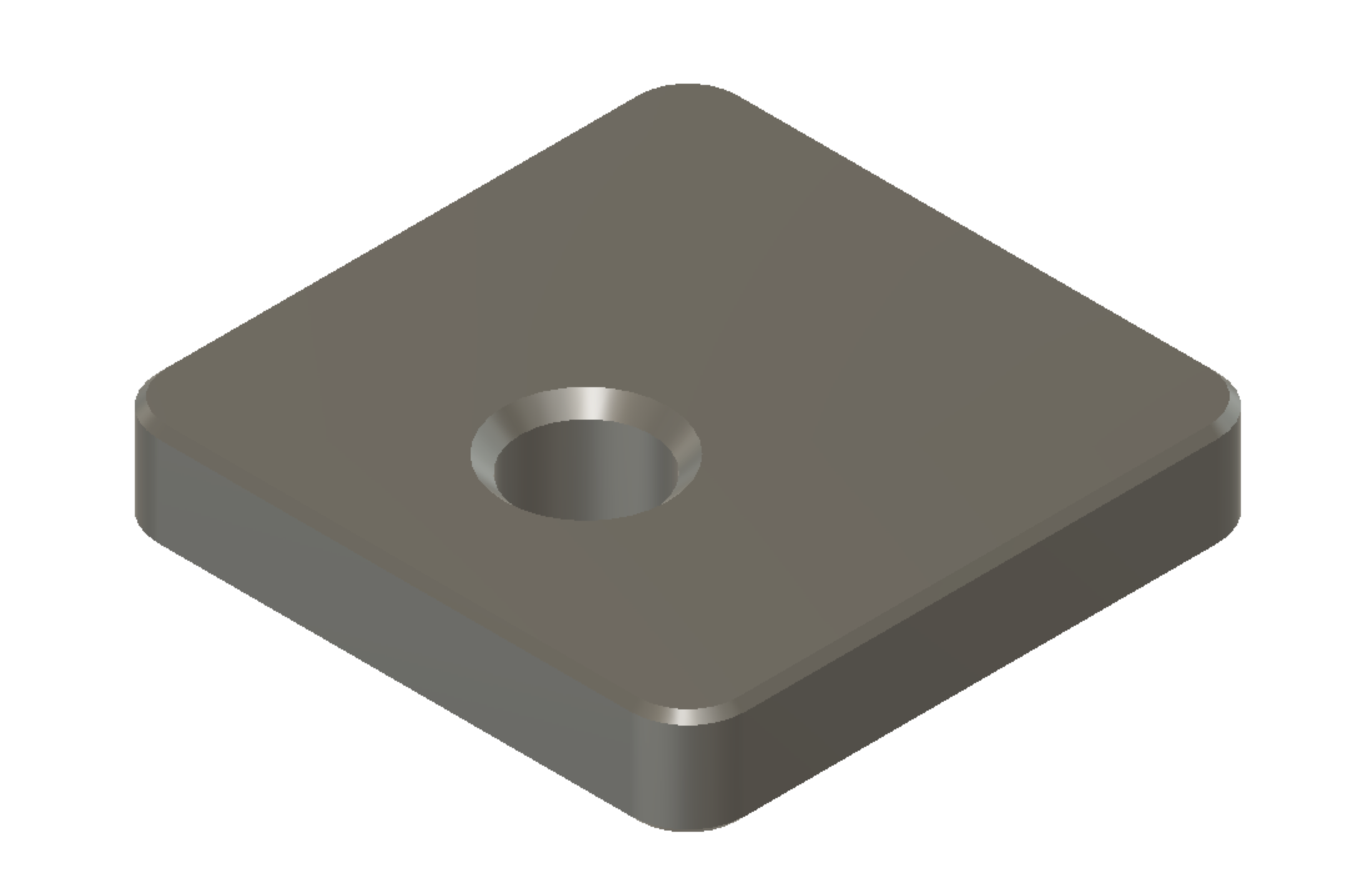 Hydroponics End Plates FloPlast 65mm Square Pipe