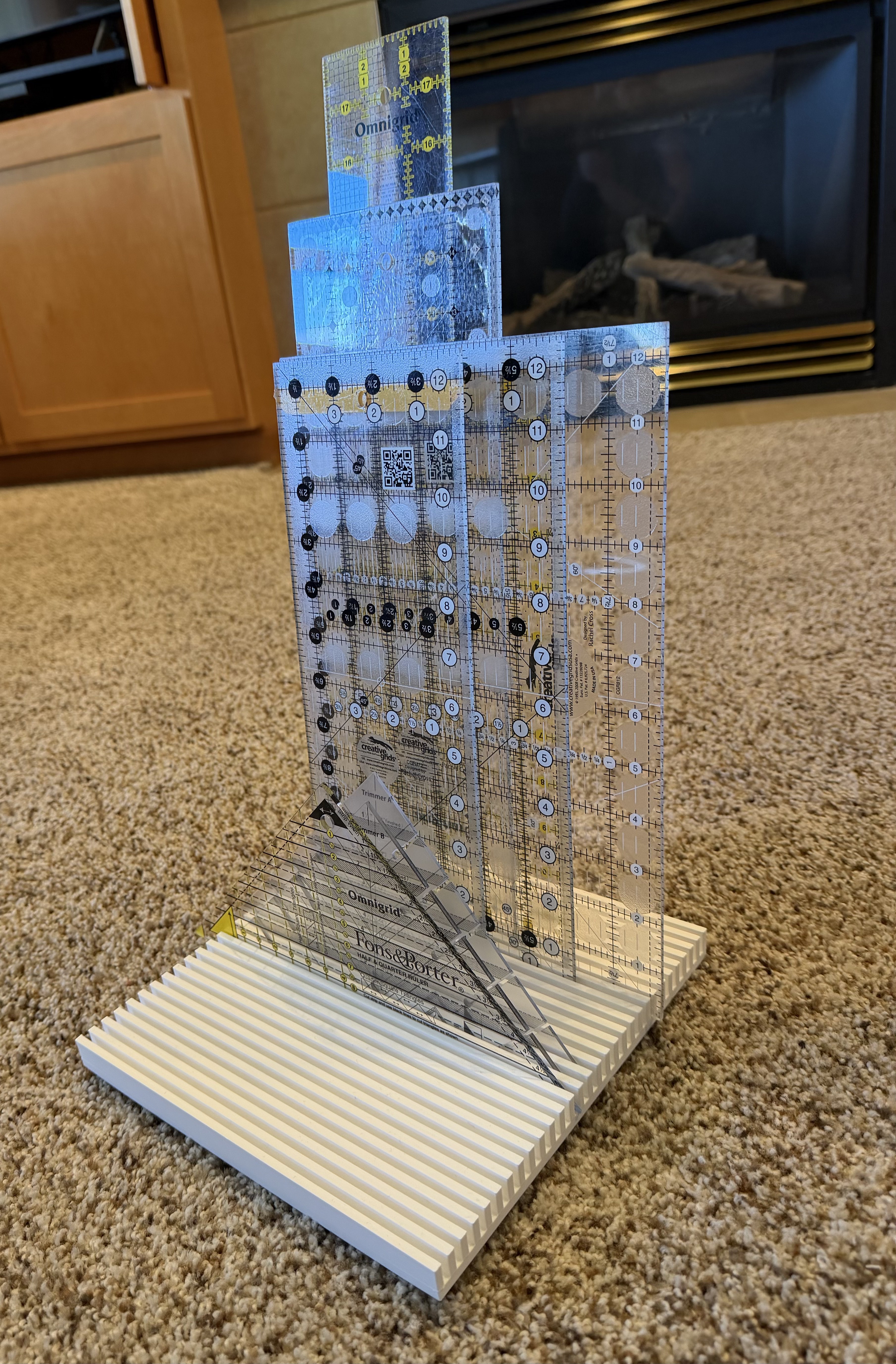 Square Ruler Rack