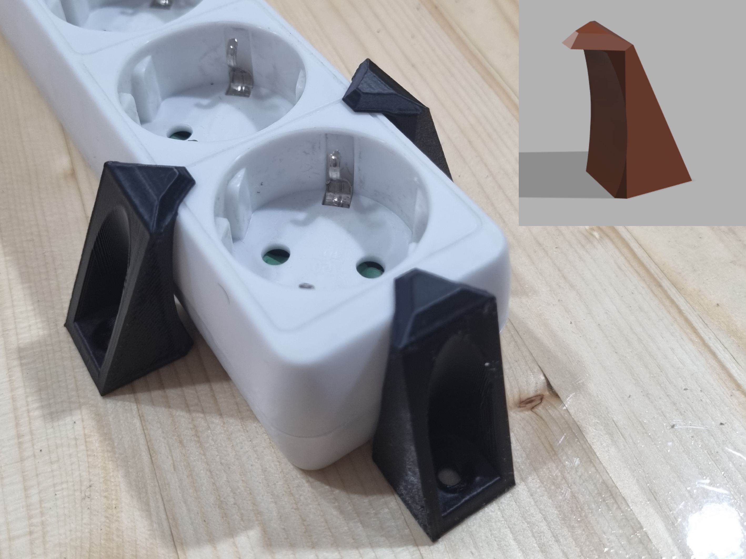 Cheap Powerstrip Mount/Holder