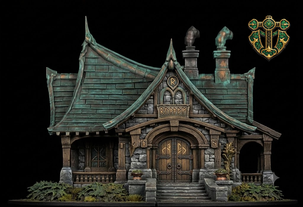 Elven House, Town Set Piece