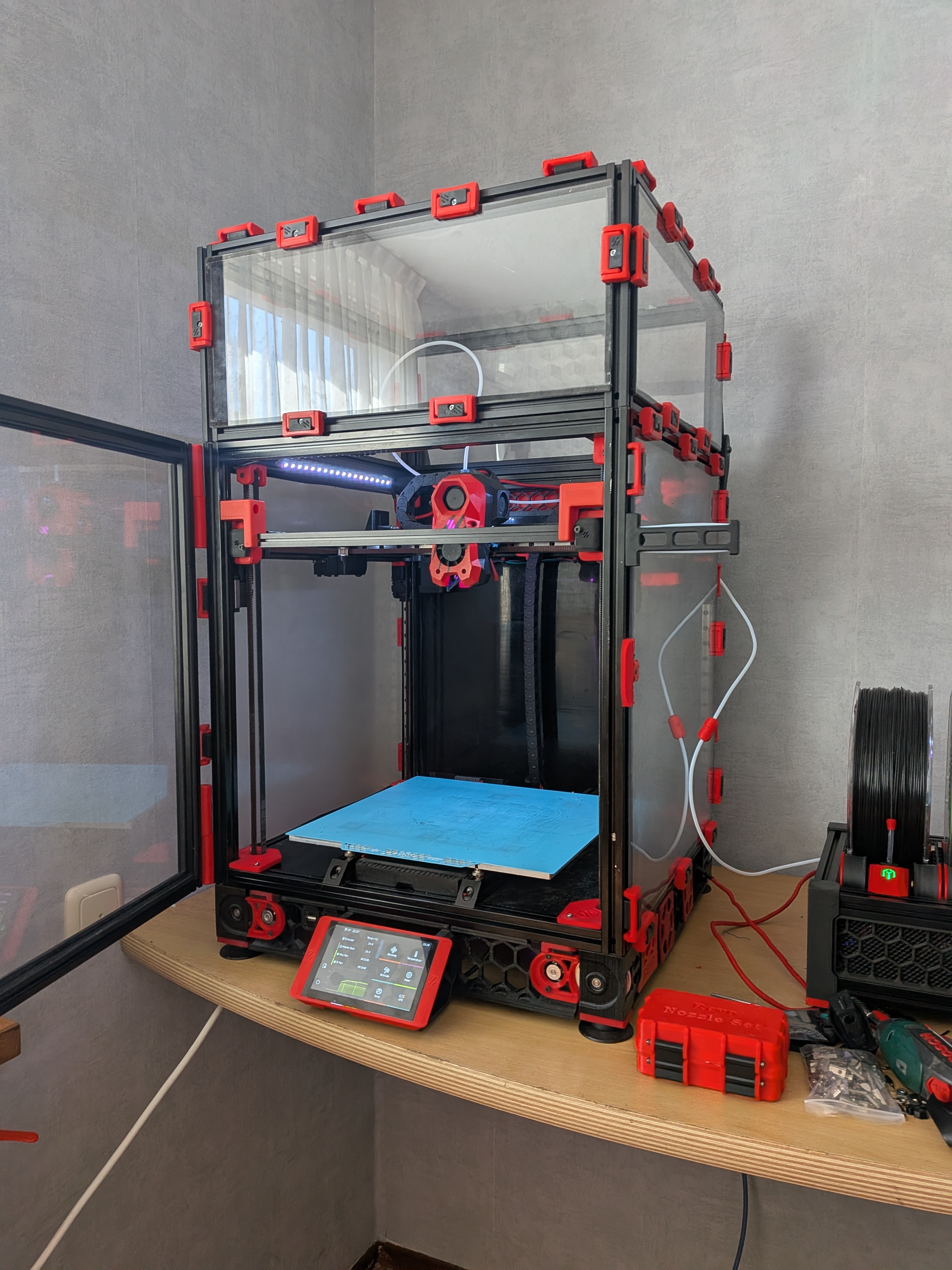Voron 2.4 INDX tool top mount 1515 extrusion 3D model