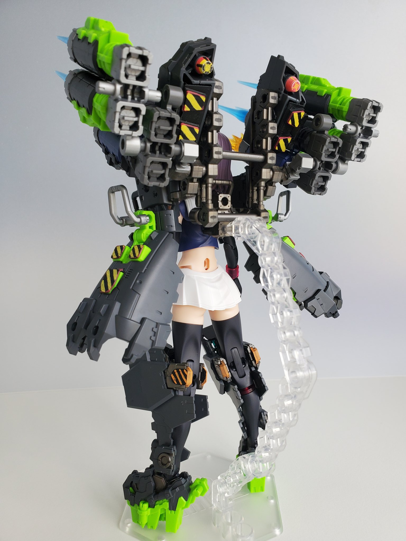 1/12 1:12 scale Armor upgrade for Megami Device Buster Doll Tank action figure set