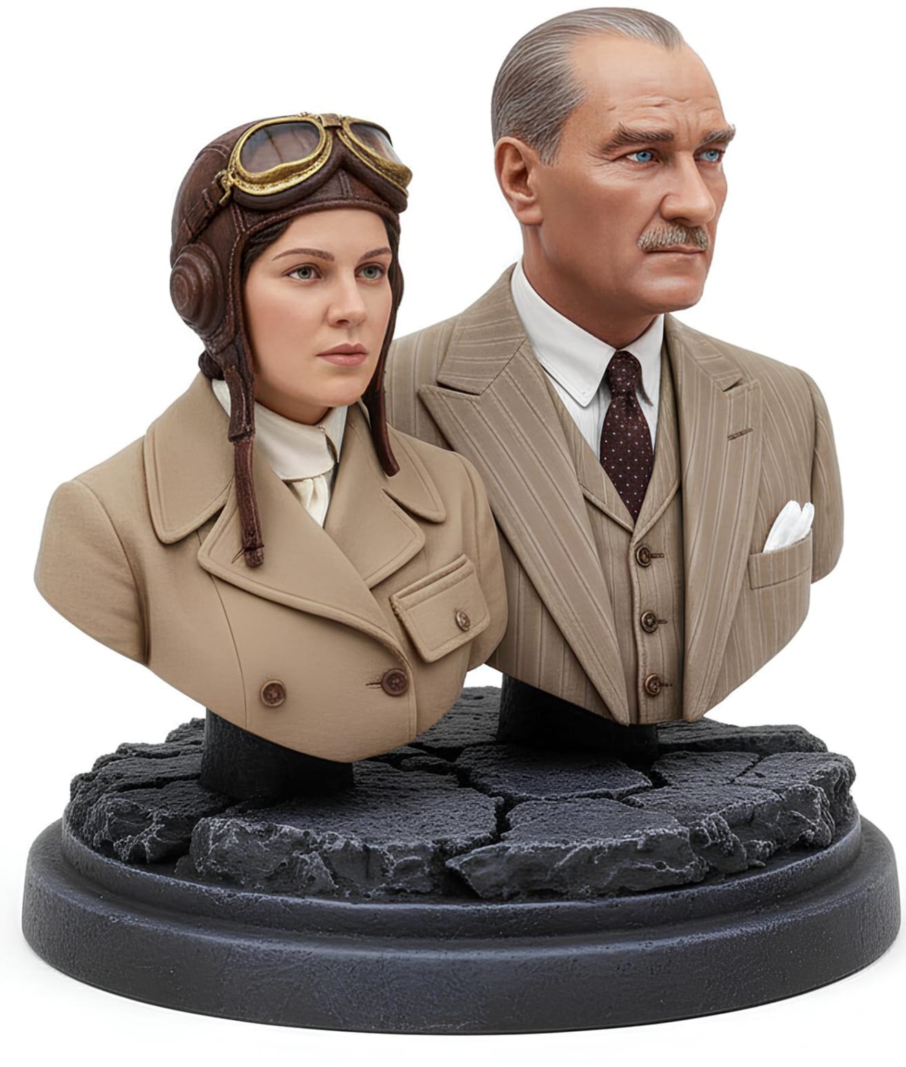 Sabiha Gökçen ve Mustafa Kemal Atatürk