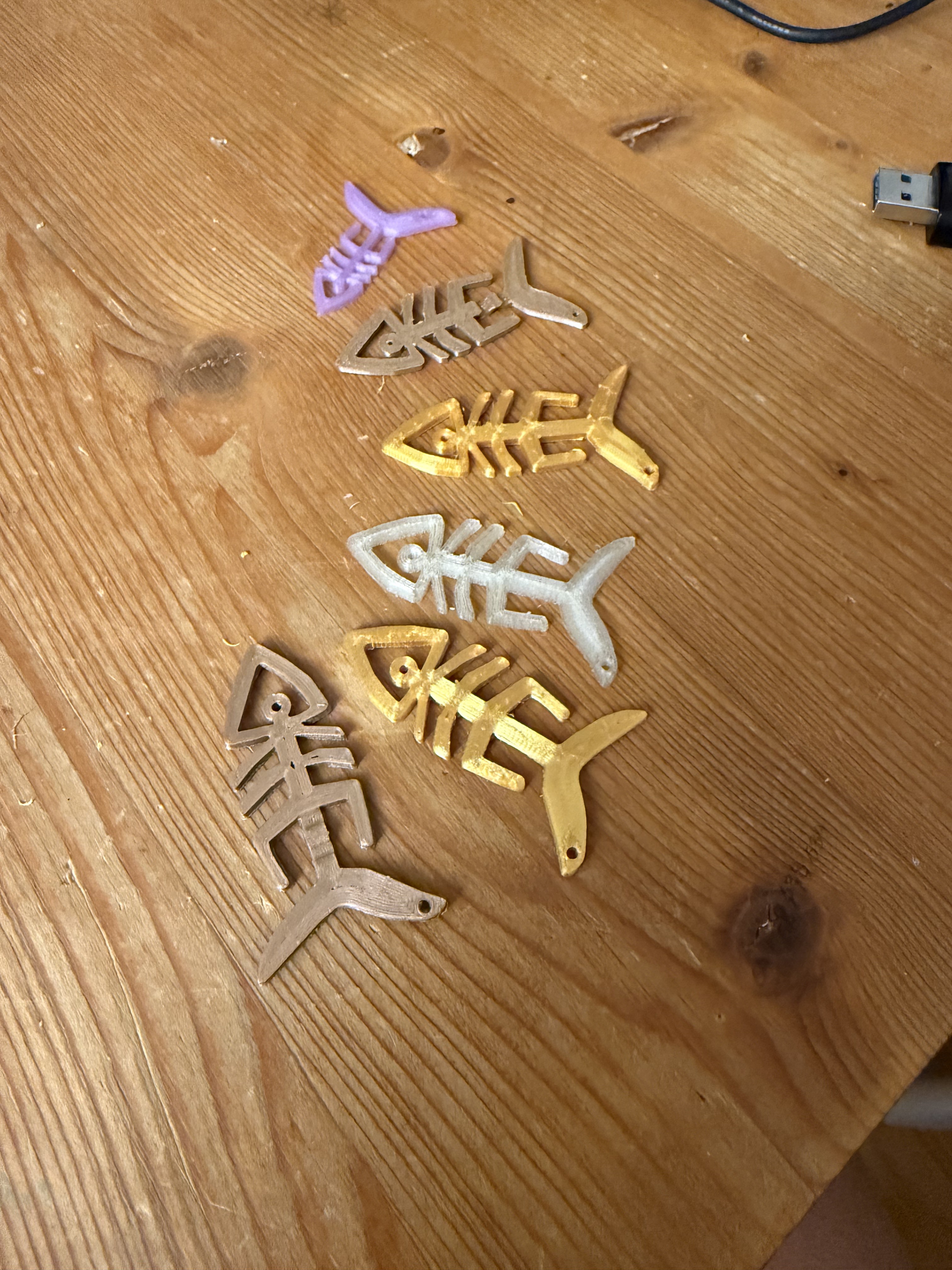 Schluesselanhaenger in Fischform keychain fishform