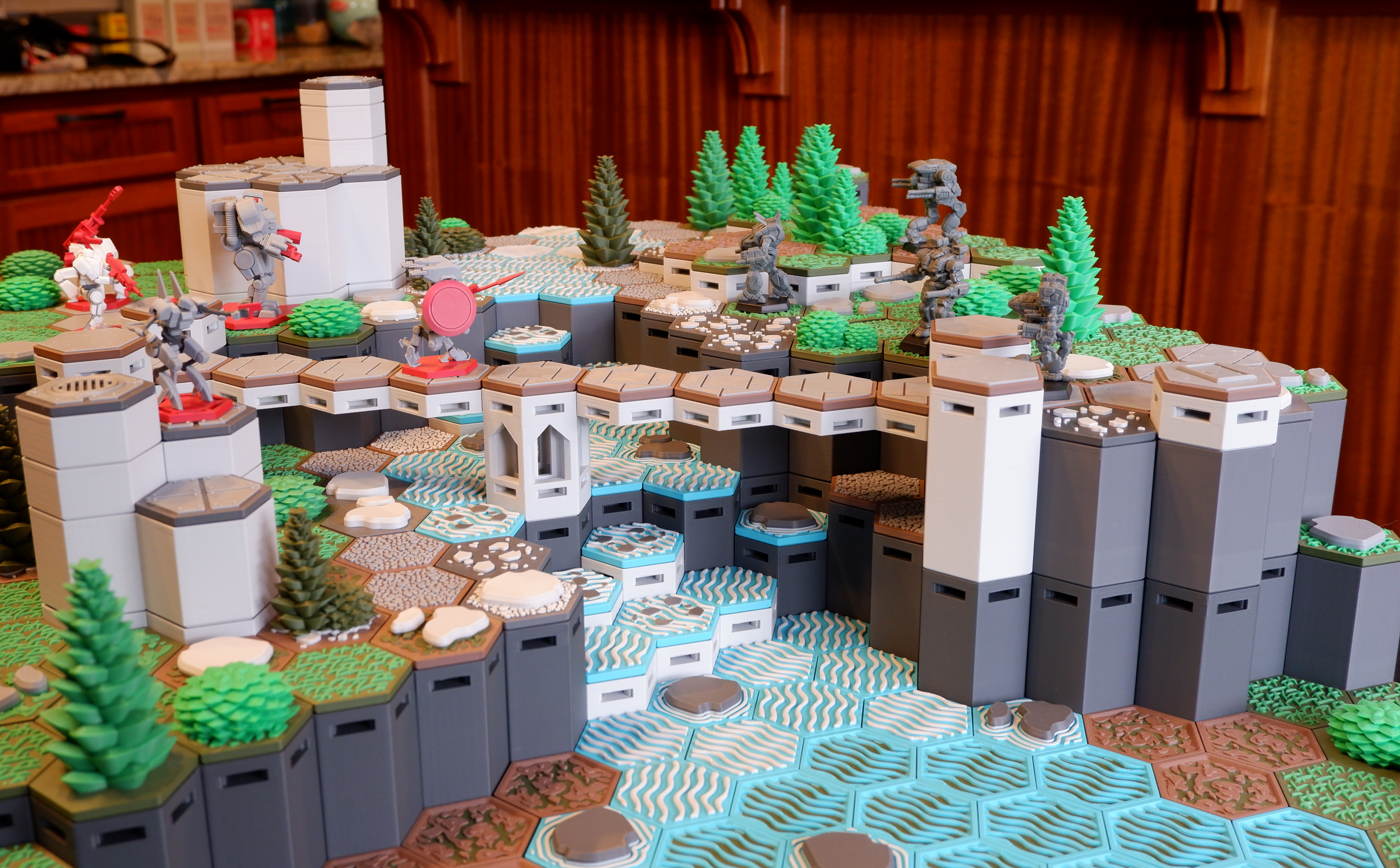 FDMecha Hex Tiles - Extended Core Set — miniatura 5