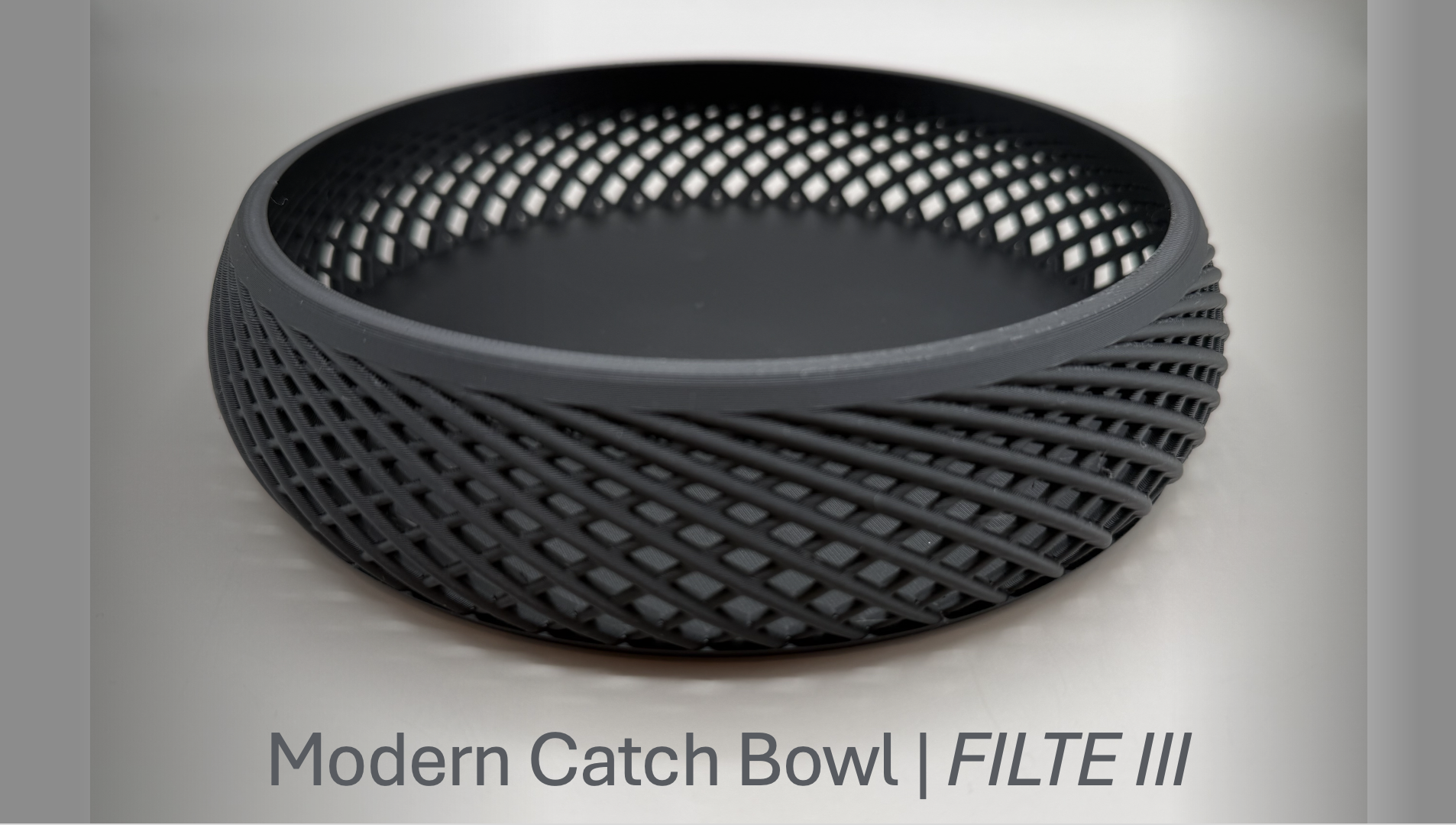 Modern Catchall Bowl - Filte III
