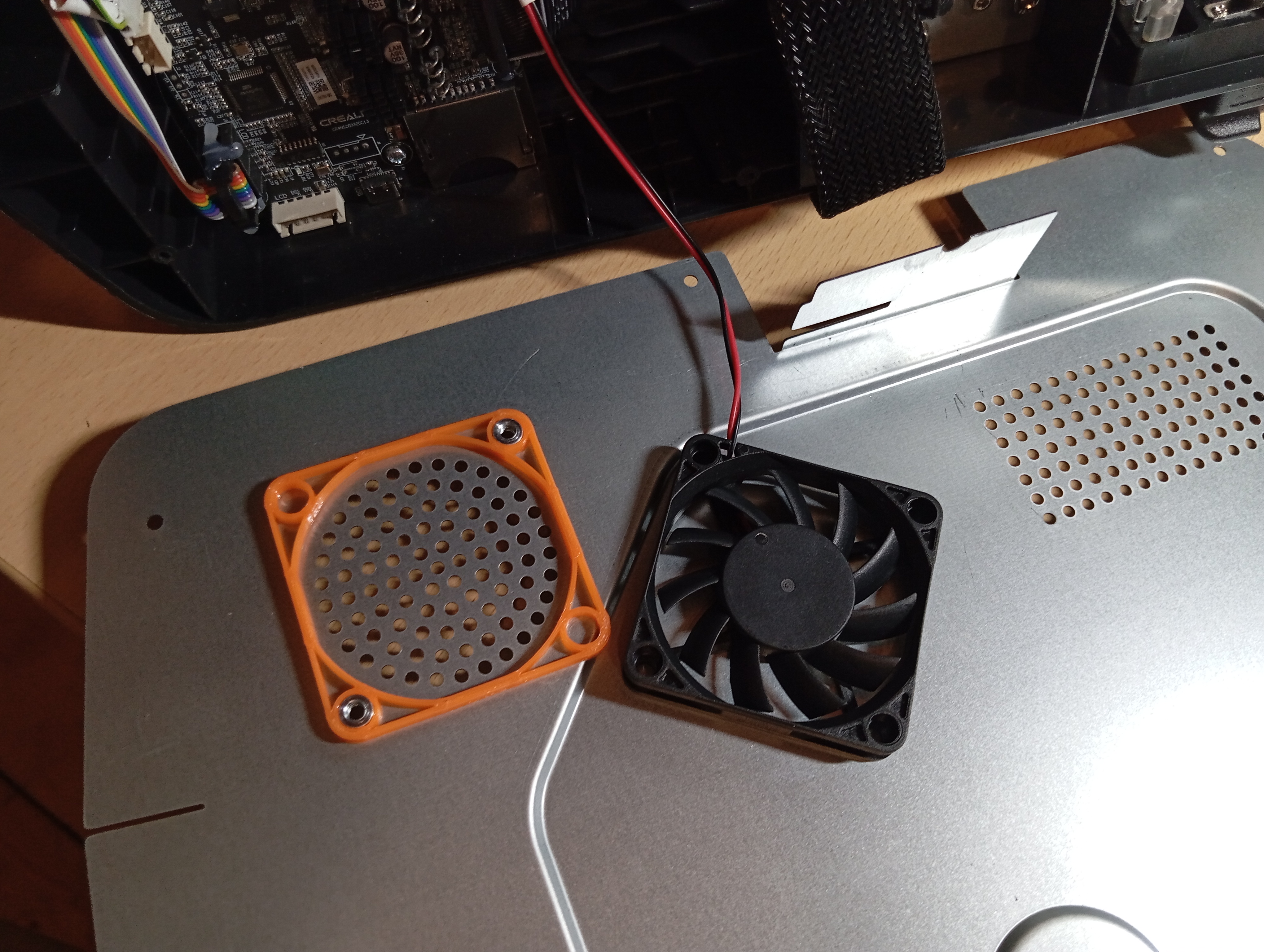 Internal fan spacer Ender3 V3 SE, Ender3 V3 KE