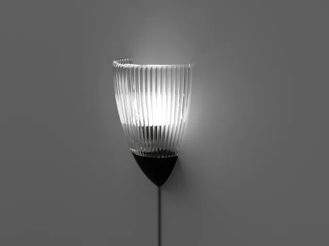 Contemporary Art Deco Wall Lamp for IKEA STRÅLA cord set