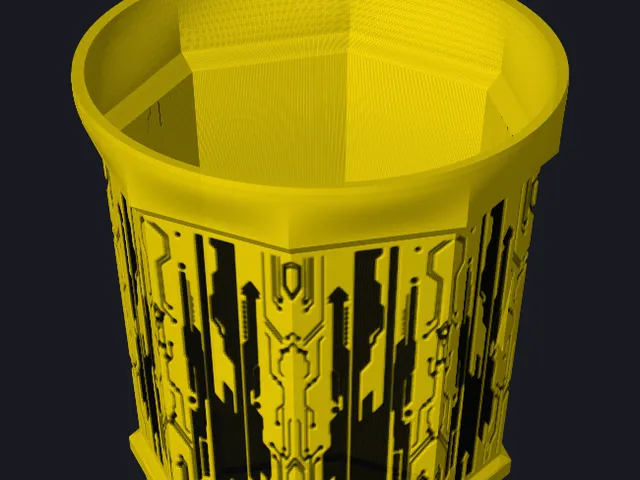 cyberpunk popcorn bucket v2