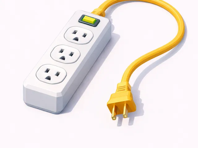 Low Poly Extension Cord