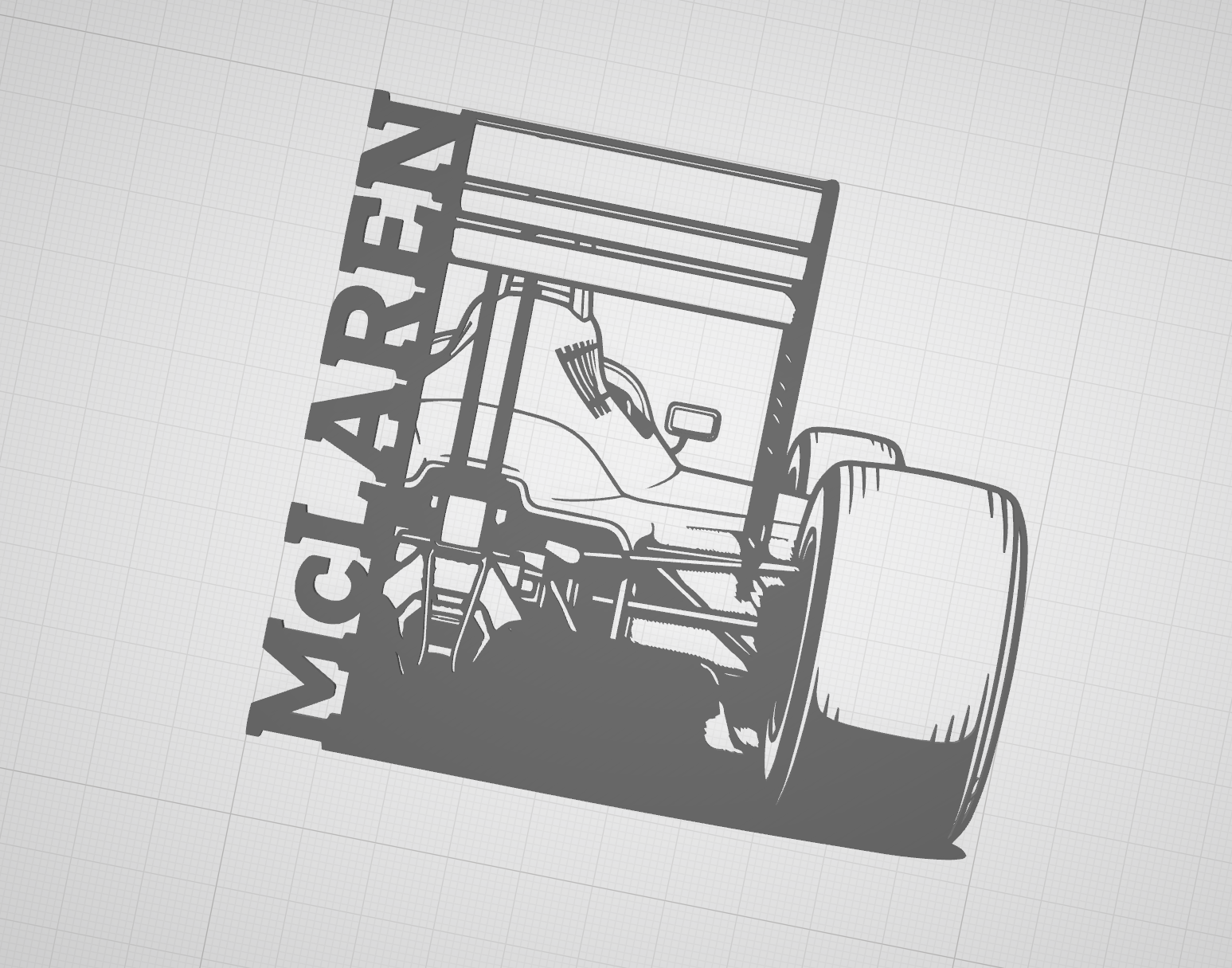 McLaren MP4/4 decoration