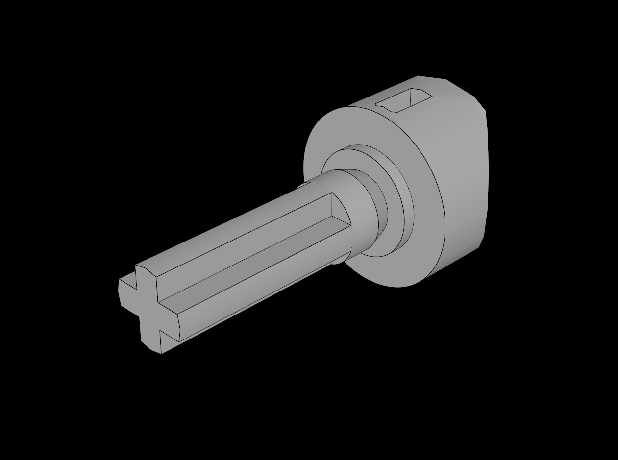 Lego Compatible (4192.dat) Technic Steering Constant Velocity 8mm Joint Female With 2L Axle