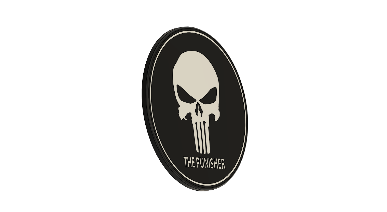 Multi Colour punisher Coaster — miniatura 3