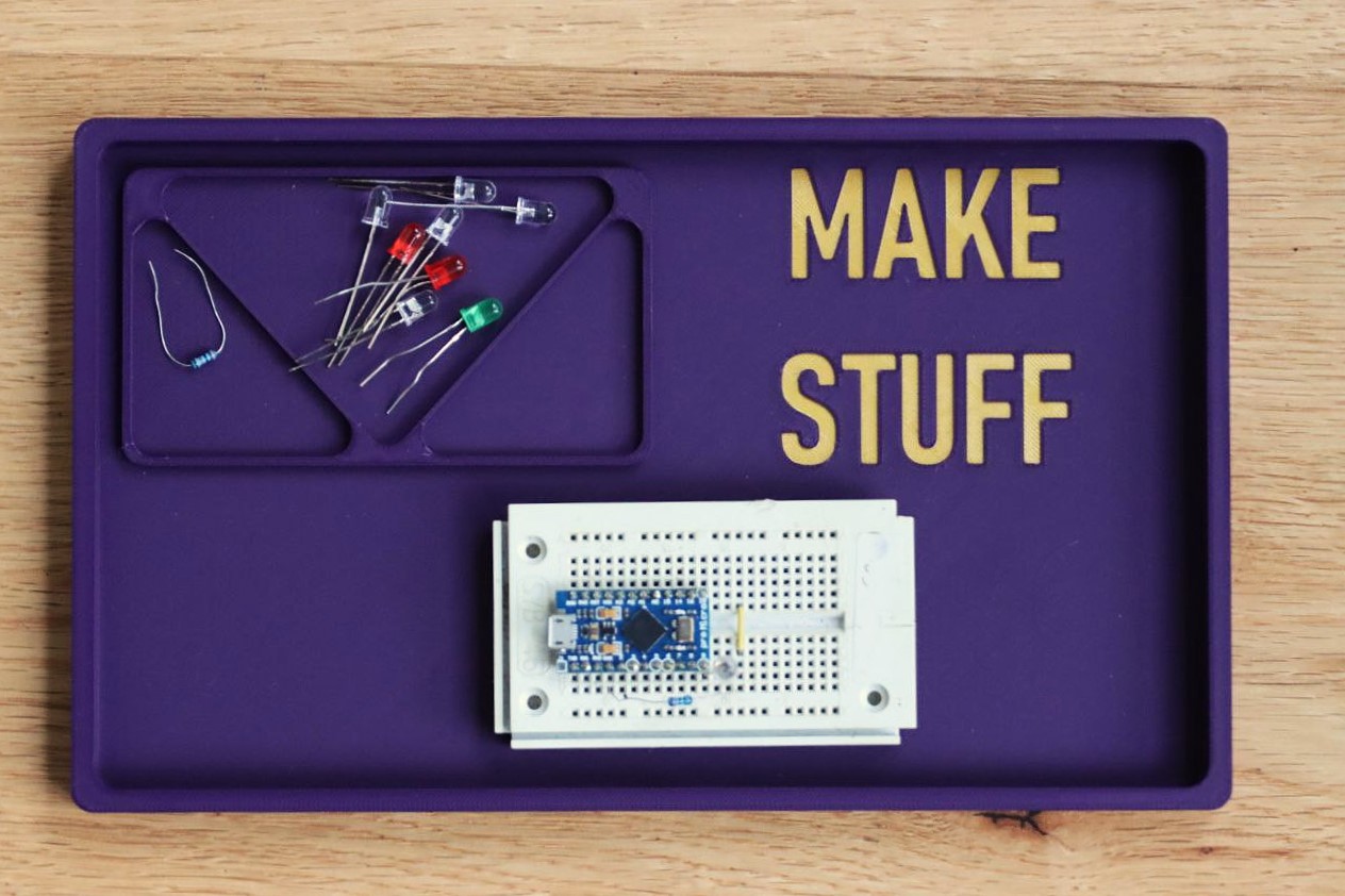Miniatura 2 do modelo 3D Maker Tray