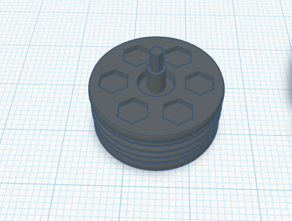 Filament spool scroll wheel for HyperX Mouse contest